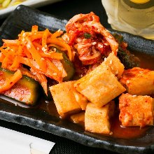 Assorted kimchi, 3 kinds