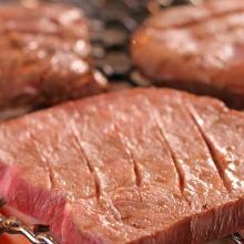 Premium grilled tongue seasoned with salt