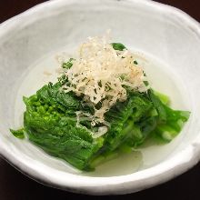 Ohitashi (boiled vegetables)