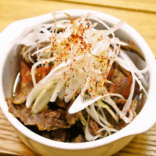 Simmered beef tendon