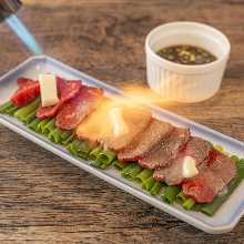 Seared beef