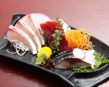 Assorted sashimi of the day, 3 kinds