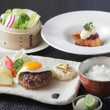 Lunch set menu B