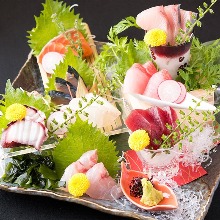 Assorted sashimi, 5 kinds