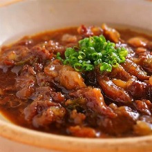 Simmered beef tendon