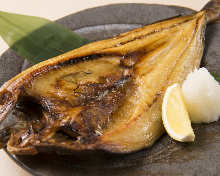 Grilled atka mackerel