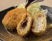 Crab cream croquette