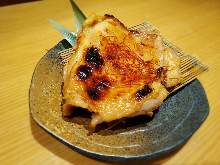 Grilled chicken with saikyo miso