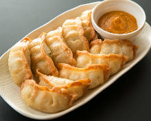 Fried gyoza