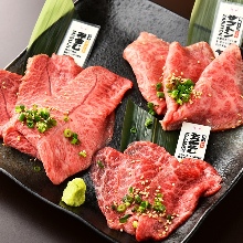 Assorted yakiniku, 3 kinds