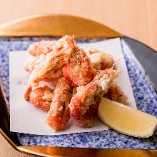 Fried prawns