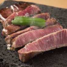 Wagyu beef tenderloin yogan-yaki