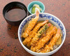 Edo-style Rice Bowl with Tempura: Shrimp Tempura Bowl