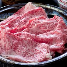 Wagyu beef shabu-shabu