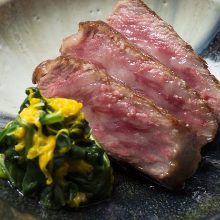 Wagyu beef steak