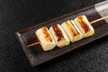 Japanese leek skewer