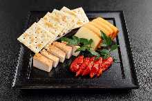 Assorted smoked foods