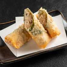 Jidori chicken spring roll
