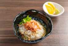 Ochazuke(rice with tea)