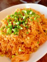 Fried rice with kimchi