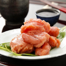 Seared spicy cod roe Seared spicy cod roe