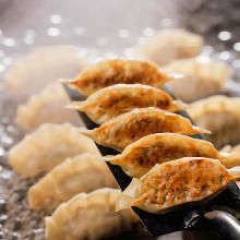 Pan-fried gyoza