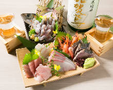 Assorted sashimi, 3 kinds