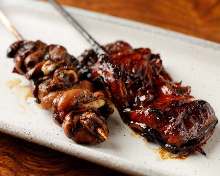 Grilled eel liver