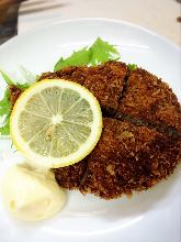 Minced meat cutlet