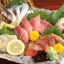 Assorted sashimi, 5 kinds