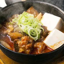 Simmered beef tendon