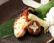 Grilled sablefish with Saikyo miso