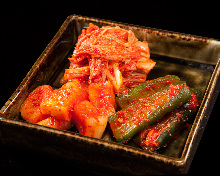 Assorted kimchi