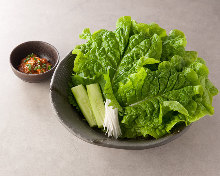 Sangchu (Korean stem lettuce)