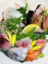 Assorted sashimi, 8 kinds