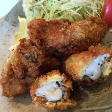 Deep-fried oysters