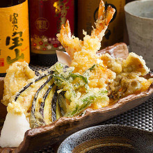 Assorted tempura