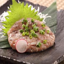 Horse mackerel Namero (chopped horse mackerel with miso)