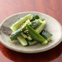 Sesame salt cucumber