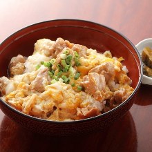 "Oyako" chicken and egg rice bowl