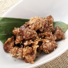 Deep-fried white liver