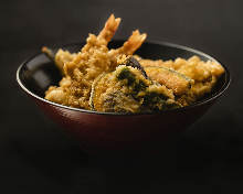 Tempura rice bowl