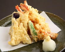 Assorted tempura