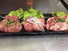 Premium grilled tongue seasoned with salt