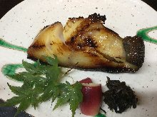 Grilled sablefish with Saikyo miso