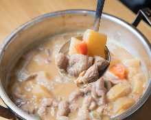 Simmered organ meats