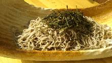 Chilled buckwheat noodles without broth