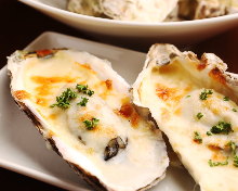 Unsalted grilled oyster