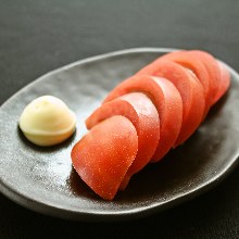 Sliced tomatoes