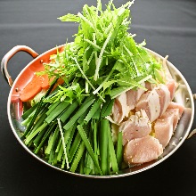 Shamo chicken hotpot